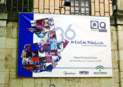Exposición «36 Artistas Plásticos solidarios con Guatemala»